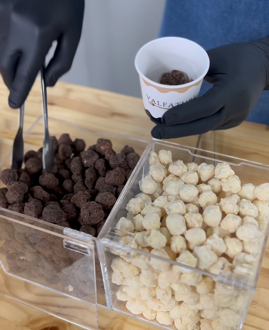Pipoca doce gourmet